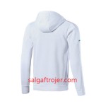 Real Madrid Trainingsjacke Hoodie 2017-18 Hvid